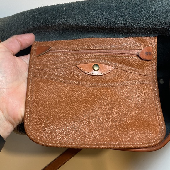 Vintage Dooney & Bourke All Weather Leather Essex Handbag USA pebbled black - Picture 11 of 14